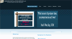 Desktop Screenshot of cfsyardarms.com